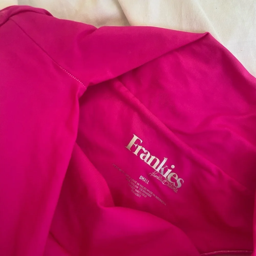 Frankie’s Bikini pink Bikini Set Size Small